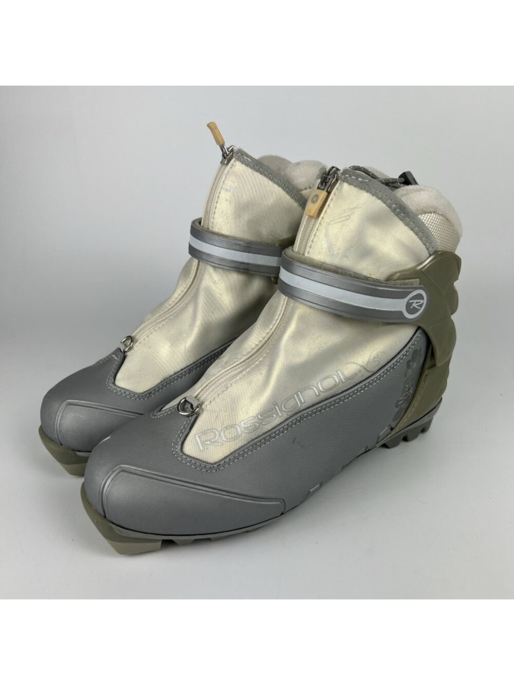 Rossignol X5 FW NNN Cross Country Ski Boots EU 42 Gray Preowned